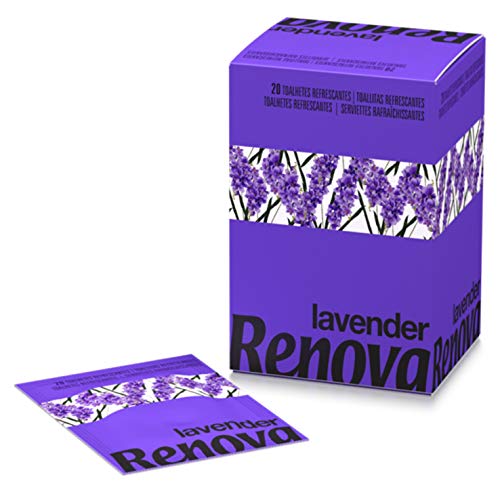 Renova Toallitas Refrescantes De Lavanda - 20 Toallitas