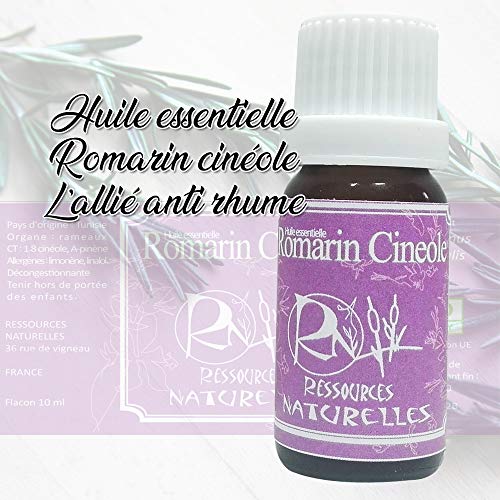 Ressources Naturelles Aceite Esencial De Romero Cineola 10 ml