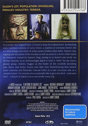 Return To Salem'S Lot [Edizione: Australia] [Italia] [DVD]