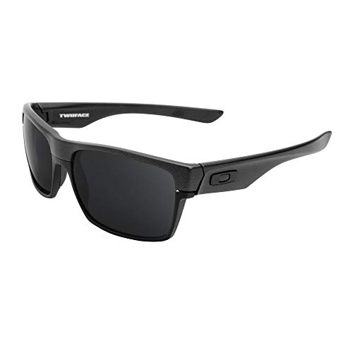 Revant Lentes de Repuesto Compatibles con Gafas de Sol Oakley TwoFace, Polarizados, Elite Azul Hielo MirrorShield