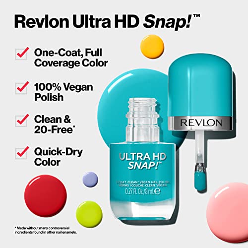 Revlon - Esmalte de uñas Ultra HD Snap Nail (Basic #013)