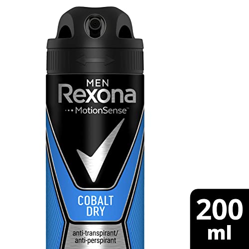 Rexona  Desodorante Aerosol Antitranspirante para hombre Cobalt Dry  200ml