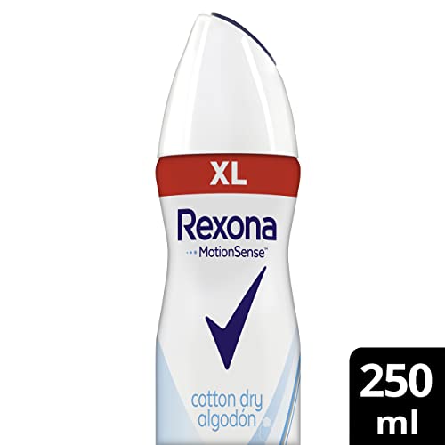 Rexona  Desodorante Aerosol Antitranspirante para mujer Cotton Dry  250ml