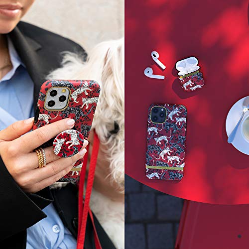 RICHMOND & FINCH Funda Teléfono Diseñada para iPhone 12 Pro MAX Funda, 6.7 Pulgada, Rojo Leopardo Fundas Probadas contra Caídas, Bordes Elevados a Prueba De Golpes, Funda Protectora