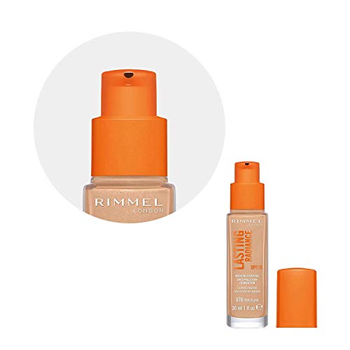 Rimmel London Lasting Radiance Foundation, Base de maquillaje. Tono 11