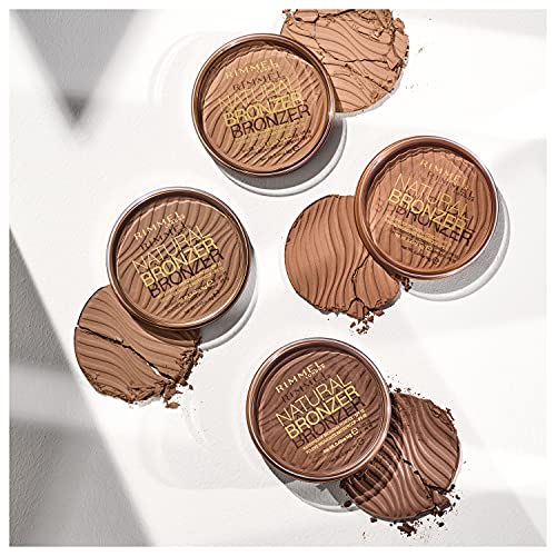 Rimmel London Natural Bronzer, Bronceador, Tono 3 Sunset - 14 g