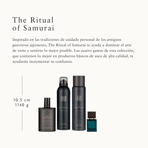 RITUALS Cesta Regalo para Hombres del Ritual of Samurai, Tamaño Grande - Con Bambú, Menta Japonesa y Sándalo - Propiedades Refrescantes y Vigorizantes