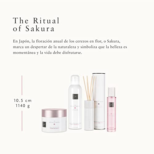 RITUALS Cesta Regalo para Mujeres del Ritual of Sakura, Tamaño Grande - Con Leche de Arroz y Flor de Cerezo - Propiedades Nutritivas y Reparadoras para la Piel