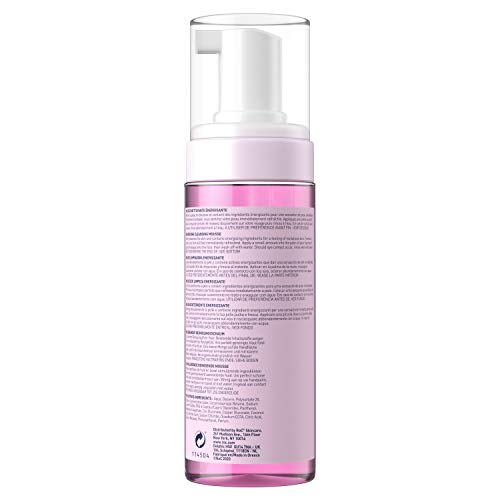 RoC - Mousse de Limpieza Energizante - Limpiador Facial - Limpia y Vigoriza la piel - Minimiza los Riesgos de Alergia - Todo Tipo de piel - 150 ml