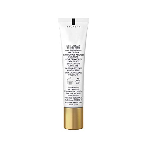 RoC - Retinol Correxion Line Smoothing Crema Contorno de Ojos - Reduce Visiblemente la Hinchazón y las Ojeras - Antiarrugas y Antiedad - 15 ml