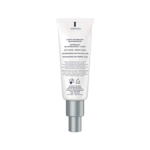 RoC - Retinol Correxion Pro-Correct Fluido Rejuvenecedor - Antiarrugas y Antiedad - Crema Facial con Retinol y Ácido Hialurónico - 40 ml