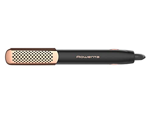 Rowenta Ultimate Experience Inimitable SF8230 - Plancha y rizador de pelo 2 en 1 con placas flotantes 3d, revestimiento piedra mineral, 5 temperaturas ajustables, para todo tipo de cabello