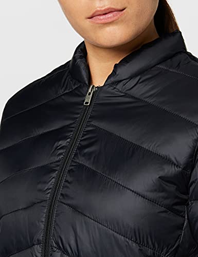 Roxy Coast Road - Chaqueta Con Acolchado, Resistente Al Agua, Ligera Y Plegable Para Mujer Chaqueta Con Acolchado, Resistente Al Agua, Ligera Y Plegable, Mujer, anthracite, XL