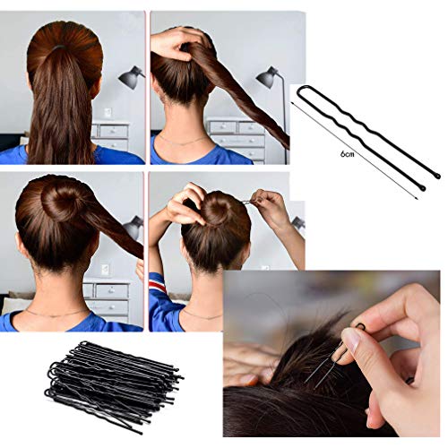 RuiChy Conjunto de trenzado de peinado de moda Topsy Herramientas de diseño de cabello Kit de modelado de cabello Peluquería Espiral mágica Trenza de cabello Accesorios de bricolaje