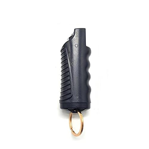 Rvtkak - Llavero de spray de pimienta, envase portátil de liberación rápida, 20 ml. Funda protectora de plástico. Accesorio de coche para mujeres con liberación rápida