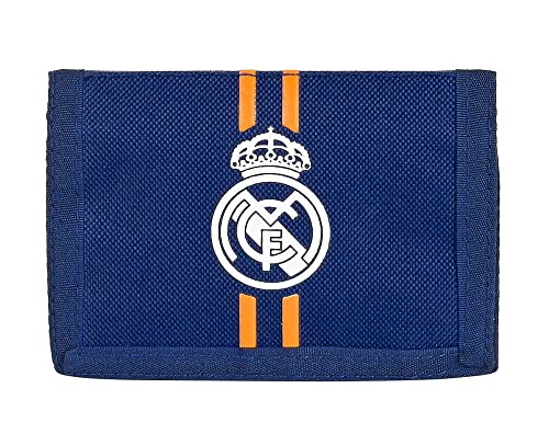 Safta Cartera Billetera con Cabecera de Real Madrid 2ª Equipación, 125x95 mm