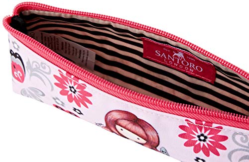 SANTORO GORJUSS Estuche Pequeño, Monedero Unisex Infantil, (Rosa), 1 Unidad (Paquete de 1)