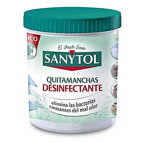 Sanytol - Quitamanchas Desinfectante de Tejidos, 450 gr