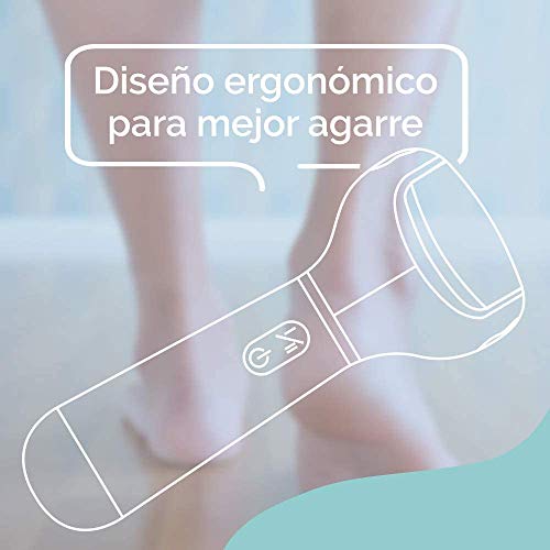 Scholl Lima Para Pies Velvet Smooth Durezas Persistentes con Recambio Cabezal Exfoliante 1 unidad + Recambio Durezas Extremas 2 unidades