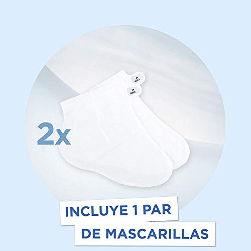 Scholl Mascarilla Nutritiva Para Pies, Hidratación Intensa en 20 Minutos – 2 Pares (4 Mascarillas)