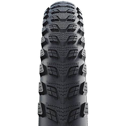 Schwalbe Cubierta Marathon GT 365 26x2.15 Hs475 Perf Twinskin Dualguard Rigida Negro Reflect 55-559