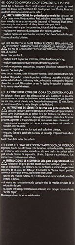 Schwarzkopf Igora ColorWorx Tinta, Tono Morado - 100 ml