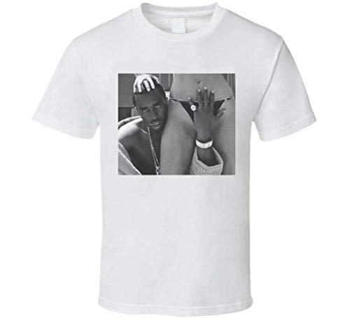 Sean John Combs P. Diddy Bikini Girl Cover Hand Men T- 894 Whites