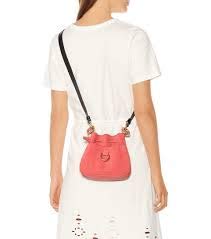 SEE BY CHLOÉ Bolso mini tony bucket wooden pink UNICA