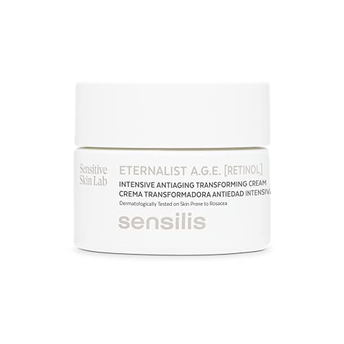 Sensilis Eternalist A.G.E - Crema Transformadora Antiedad Intensiva con Retinol Para Pieles Sensibles o con Rosácea 50 Ml