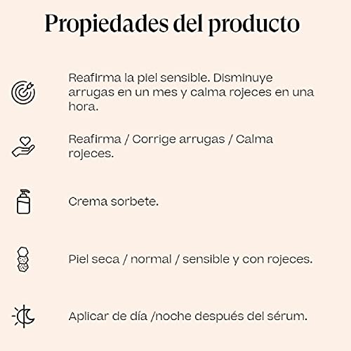 Sensilis Upgrade AR, Crema Reafirmante Calmante y Antirojeces para Piel Sensible, 50 Mililitros