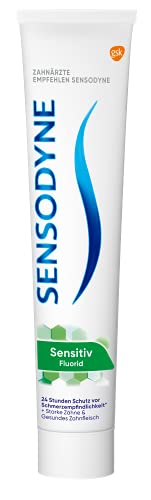 SENSODYNE F mit Fluorid Zahnpaste. 75 ml