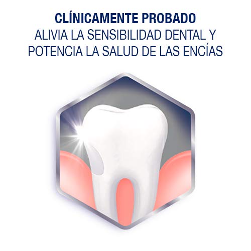 Sensodyne Sensibilidad y Encías Pasta de Dientes Blanqueante, Alivio para Dientes Sensibles, Protección Duradera frente a la Sensibilidad Dental, Pack de 3 x 75 ml