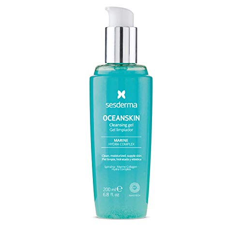 SESDERMA OCEANSKIN Gel Limpiador 200ml, Negro, Estándar, 200