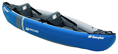 Sevylor Adventure Kayak Hinchable Canoa (2 P), Unisex, Azul, 314 x 88 cm