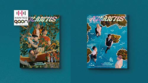 Shinee - Atlantis [Adventure + Ocean Full Set Ver.] (The 7th album repackage) [Pre Order] 2CD+2Folded Poster+Others with Tracking, Extra Decorative Stickers, Photocards