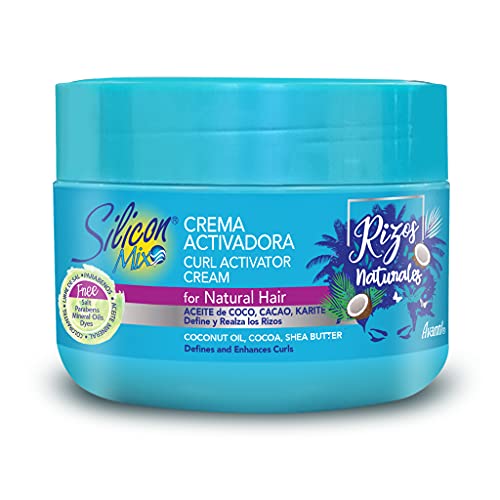 Silicon Mix Rizos Naturales Curl Activator Cream 225g - Activador de Rizos para cabellos rizados, ondulados y afro