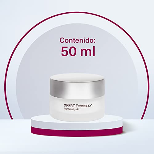 Singuladerm - XPERT Expression - Crema hidratante antiedad - Crema antiarrugas mujer - Antioxidante - Antipolución - Piel normal / seca - 50ml