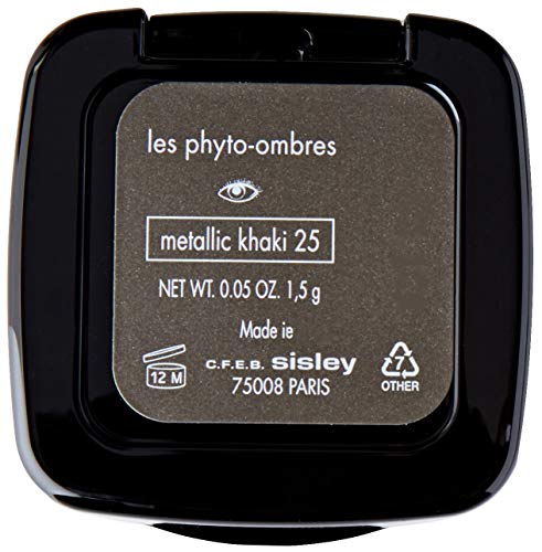 SISLEY Phyto-Ombre Sombra DE Ojos 25 Metallic Khaki 1UN Unisex Adulto, Negro, Estándar