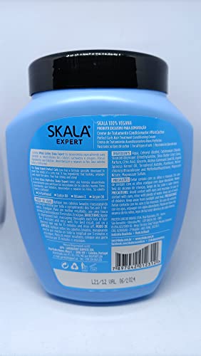 SKALA Crema ACONDICIONADORA Mais CACHOS 1000ML, Negro, 1 kg (Paquete de 1)