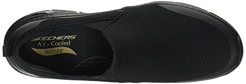 Skechers Arch Fit-Banlin, Zapatillas Hombre, Black, 41 EU