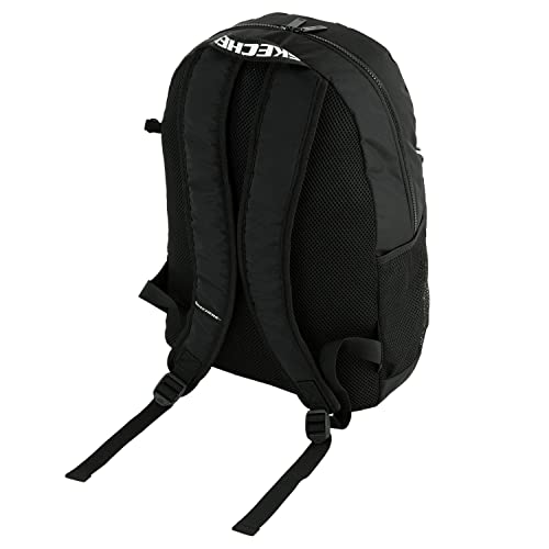 SKECHERS - Mochila Juvenil Grande Resistente Casual para Ordenador Portátil Instituto Universidad Deporte Viajes Gimnasio para Mujer y Hombre. S929, Color Negro