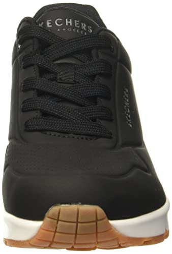 Skechers Uno- Stand On Air, Zapatillas Mujer, Negro (BLK Black Durabuck), 40 EU