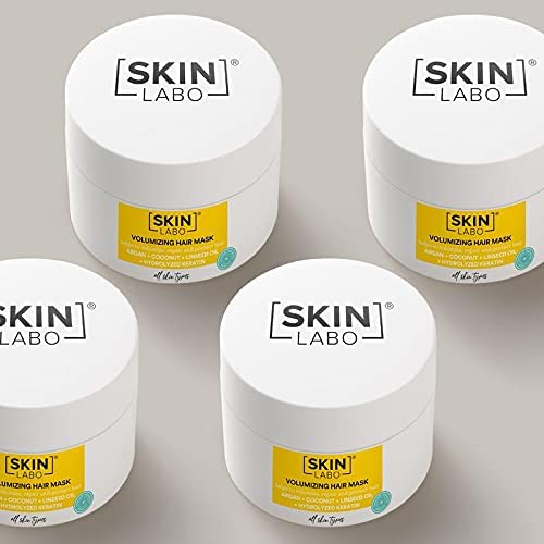 SkinLabo - Mascarilla Capilar Voluminizadora. Tratamiento nutritivo reestructurante, da brillo y vitalidad al cabello. 200 ml.