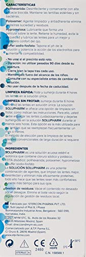 Solupharm Solución Única para Lentes de Contacto Blandas - Paquete de 2 x 360 ml - Total: 720 ml