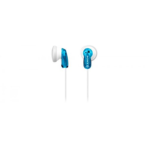 Sony Mdre9Lpl - Auriculares de Botón, Blanco y Azul, 5