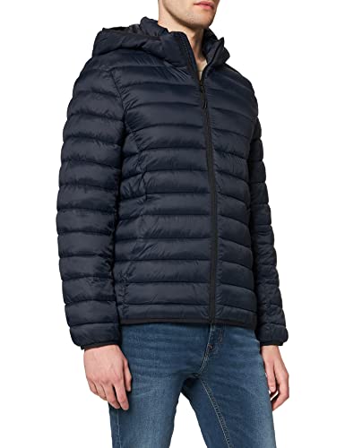 Springfield Chaqueta Acolchada, Navy, XL para Hombre