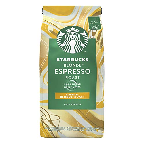 STARBUCKS Blonde Café De Grano Entero De Tostado Suave 6 Bolsa de 200g