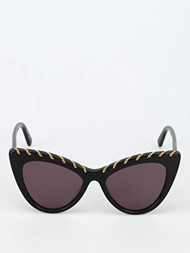 Stella McCartney Gafas de sol SC0163S 001 negro tamaño de 52 mm de gafas de sol de las mujeres