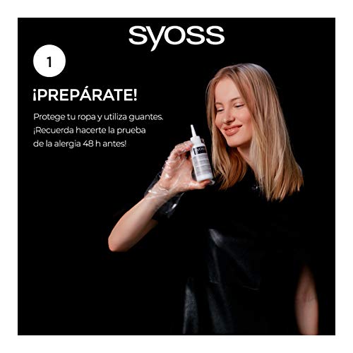 Syoss Oleo Intense - Tinte 3-10 Castaño – Coloración permanente Sin Amoníaco – Cobertura profesional de canas – Resultados de peluquería (Pack De 3)