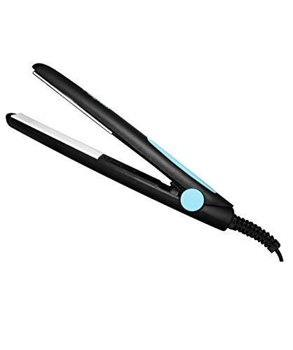 Sytech SY-PP5A Plancha de Pelo de Viaje con Placa Cerámica, 180ºC de Color Azul